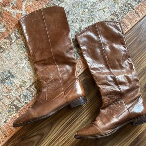 Aldo Genuine Leather Knee-High Boots – Size 7